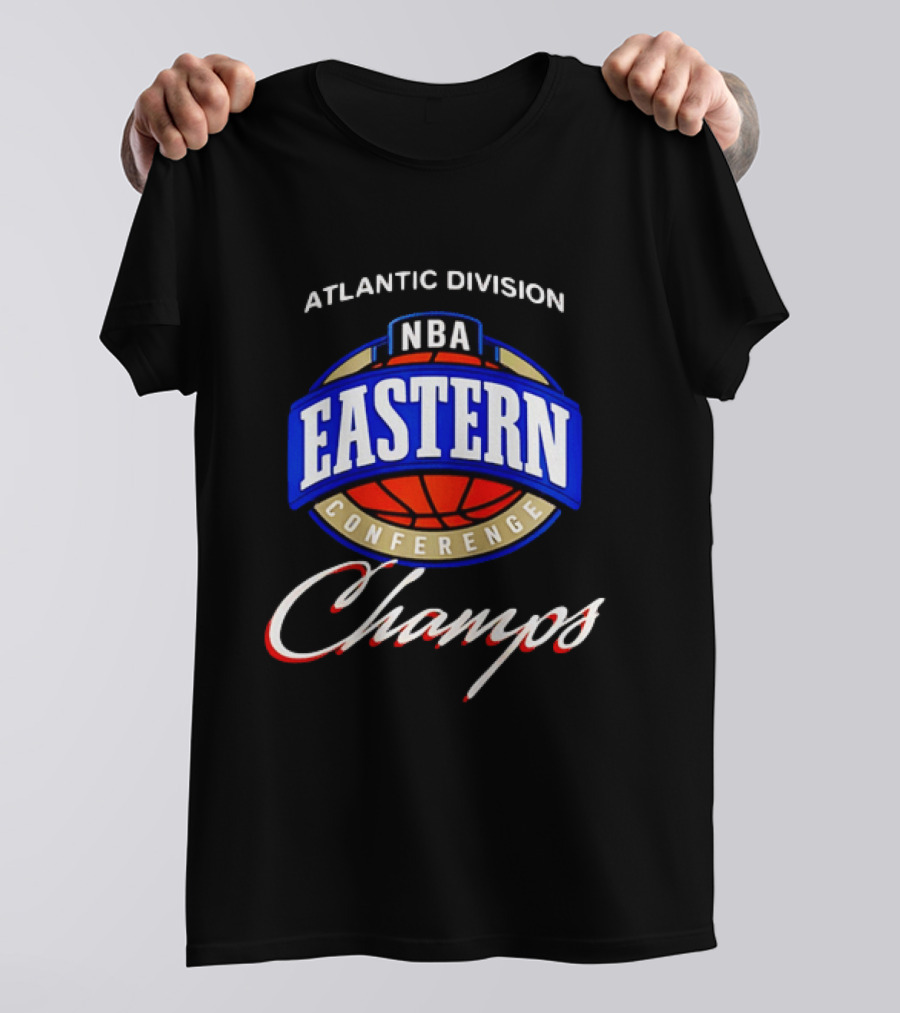Philadelphia 76ers Allen Iverson 2026 Atlantic Division NBA Eastern Conference Champs T-Shirt