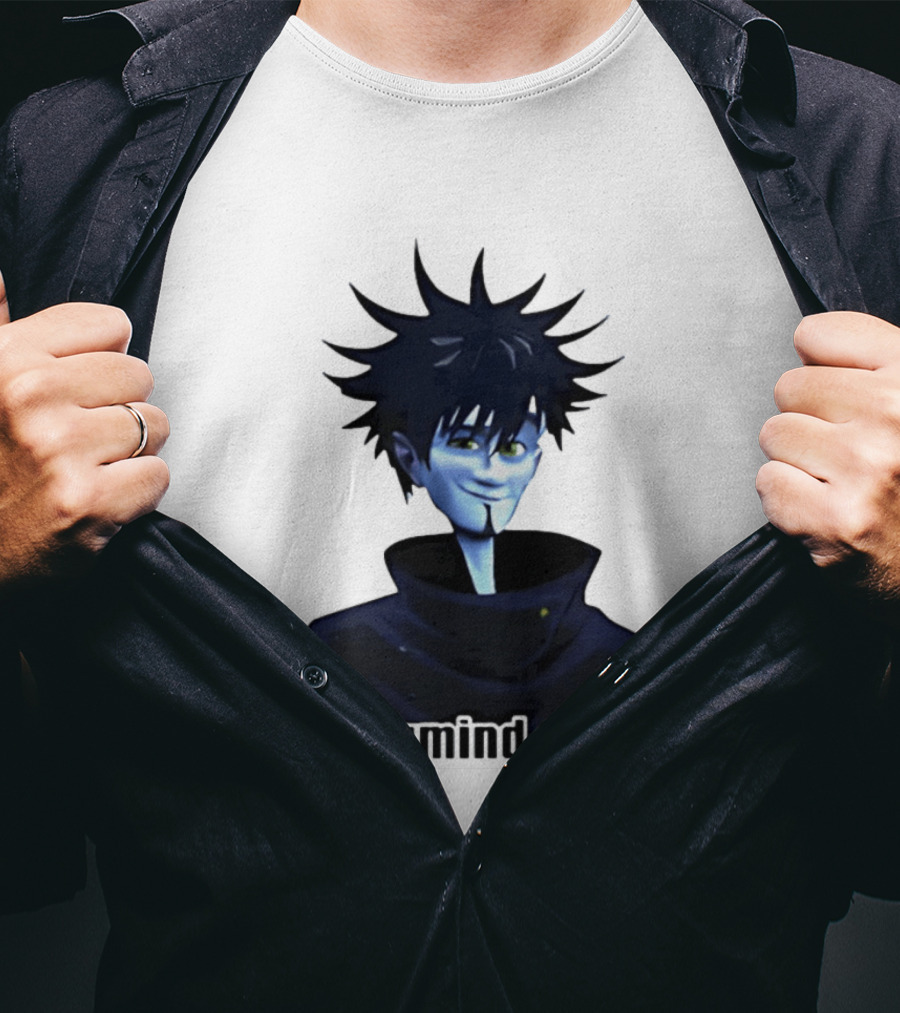 Megumind Fushiguro Megumi Jujutsu Kaisen Anime Bighead T-Shirt