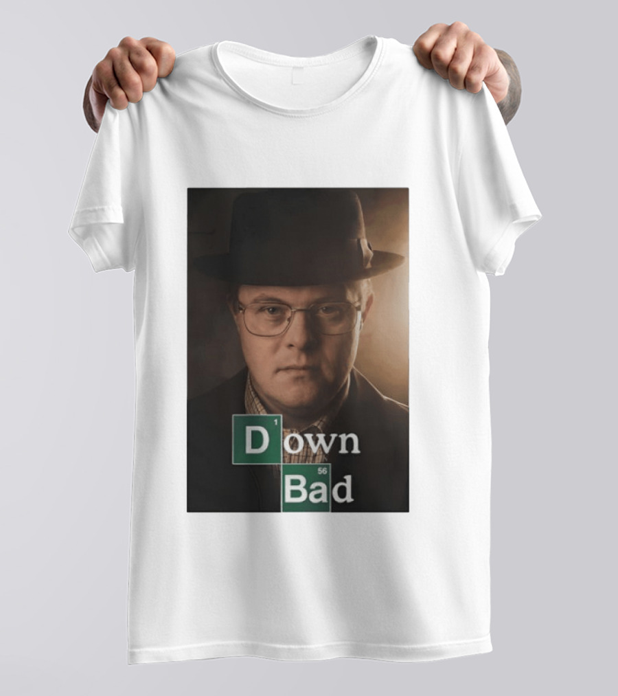 Down Bad Walter Chemistry Parody Breaking Series T-Shirt