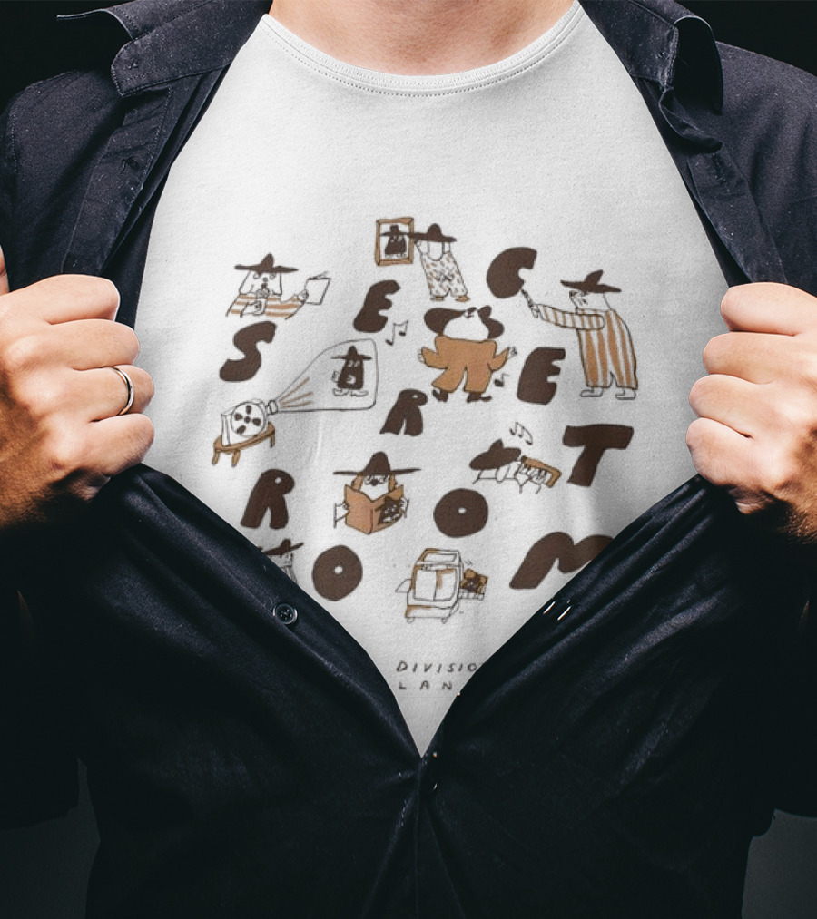 Secret Room Mikkeller Playful Characters And Letters T-Shirt