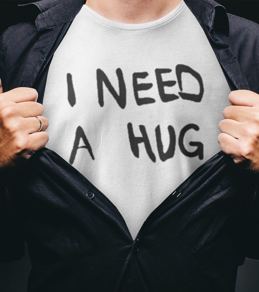 Stefon Diggs I Need A Hug Playful Expression T-Shirt