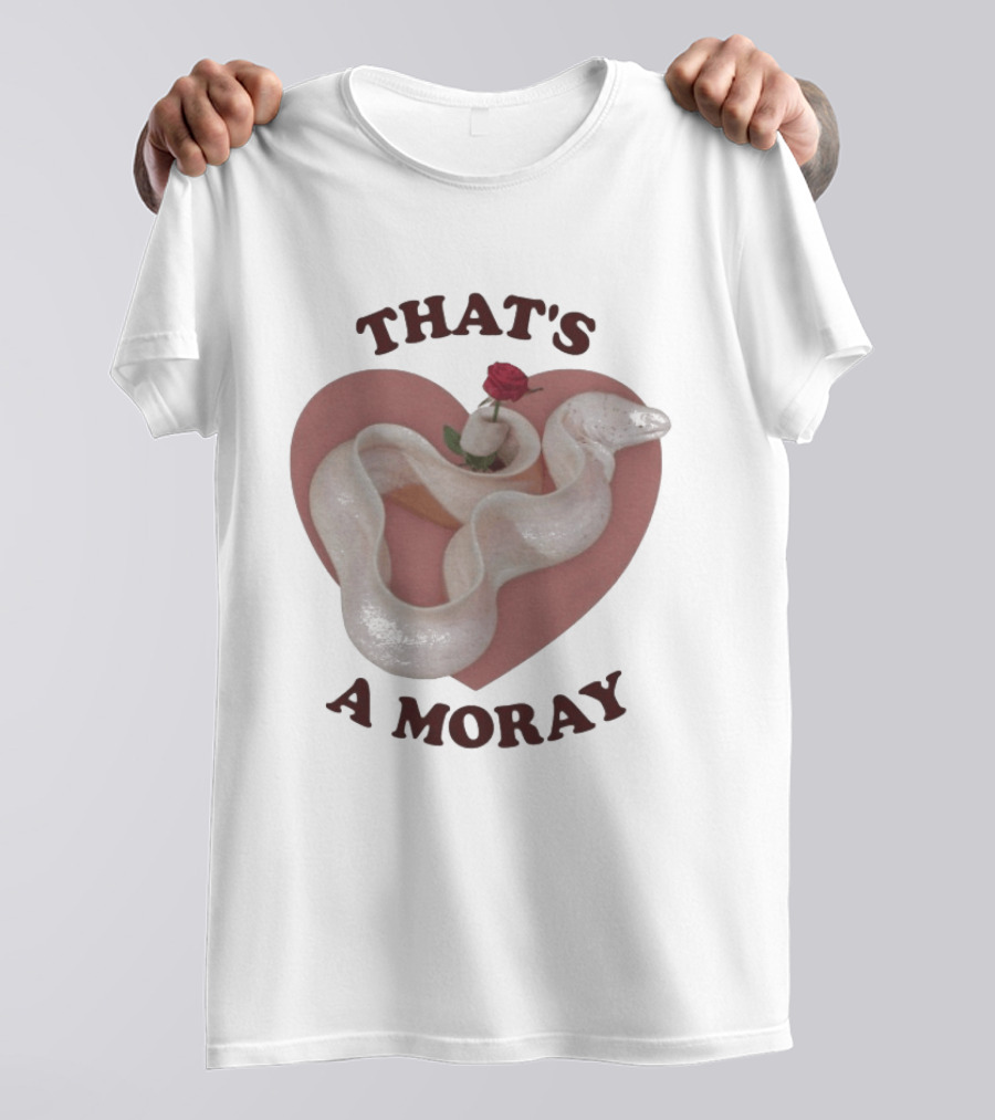 That's A Moray Romantic Heart Rose Valentine T-Shirt