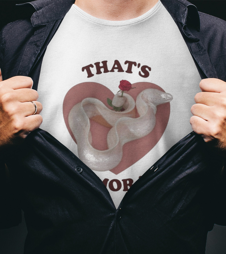 That's A Moray Romantic Heart Rose Valentine T-Shirt