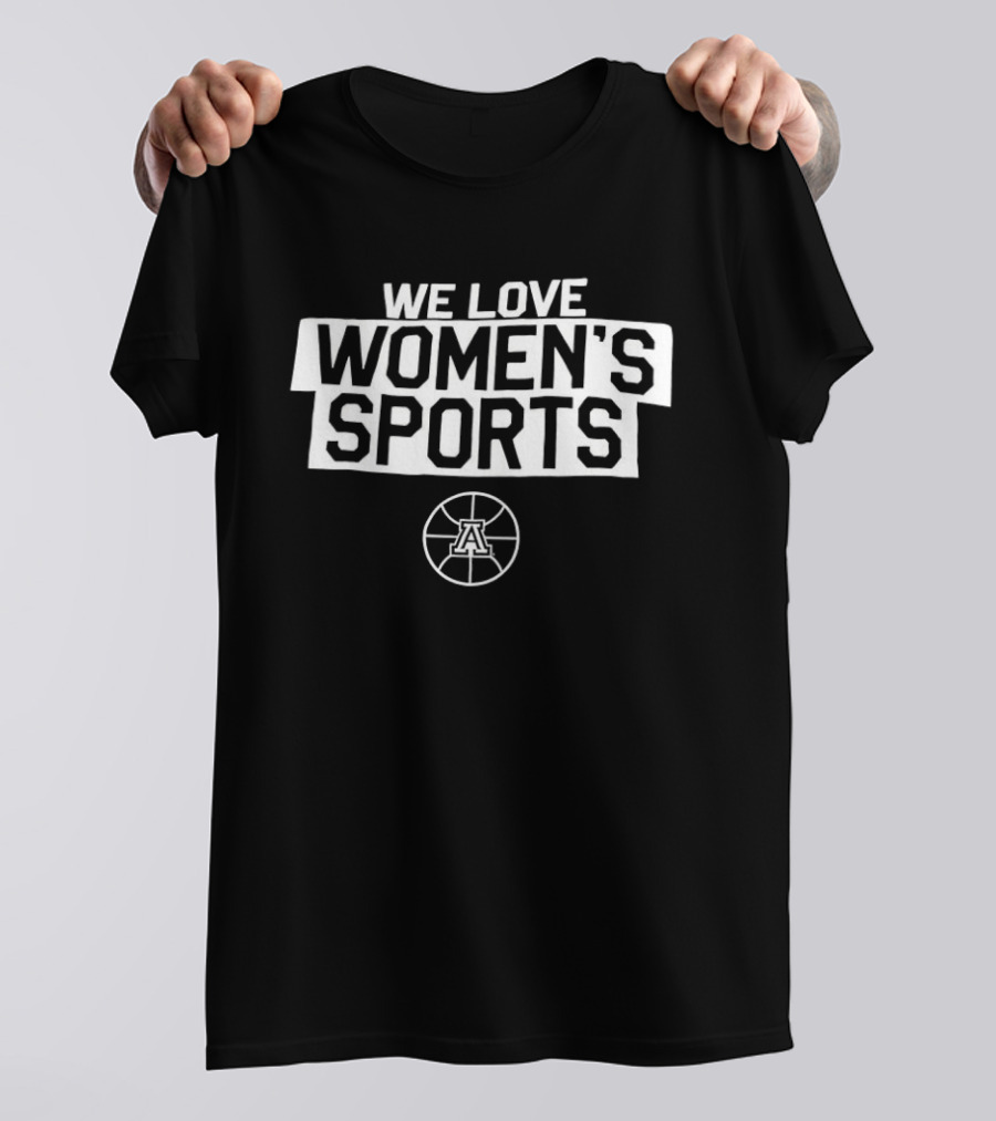 Arizona Wildcats We Love Women's Sports Basketball A T-Shirt