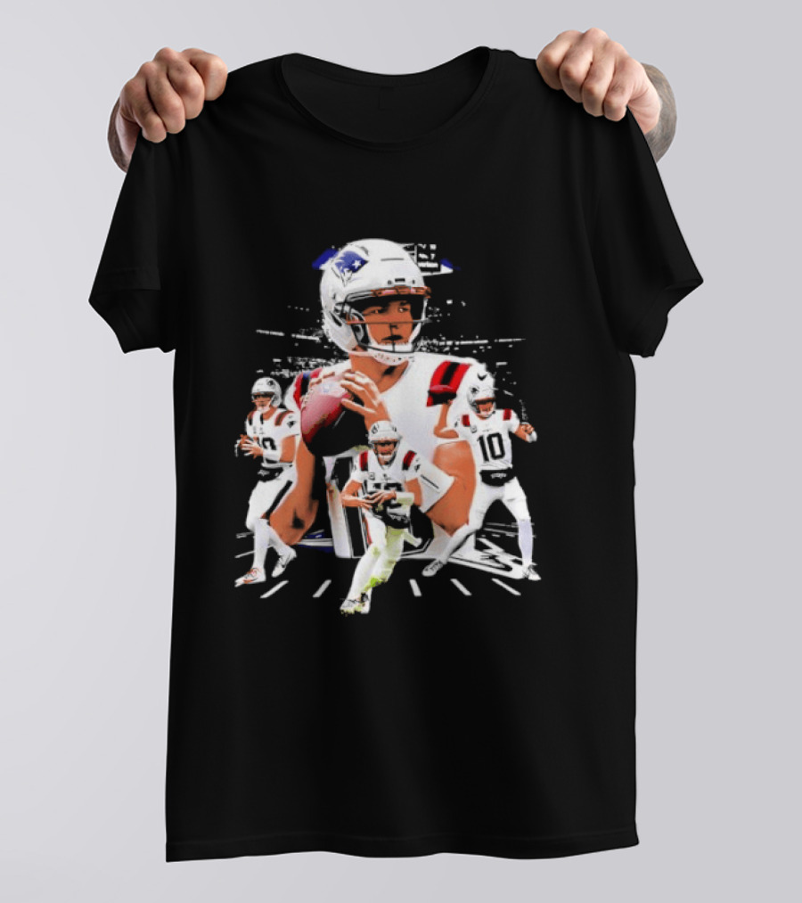 Drake Maye 2026 Highlights Football Quarterback Moments T-Shirt