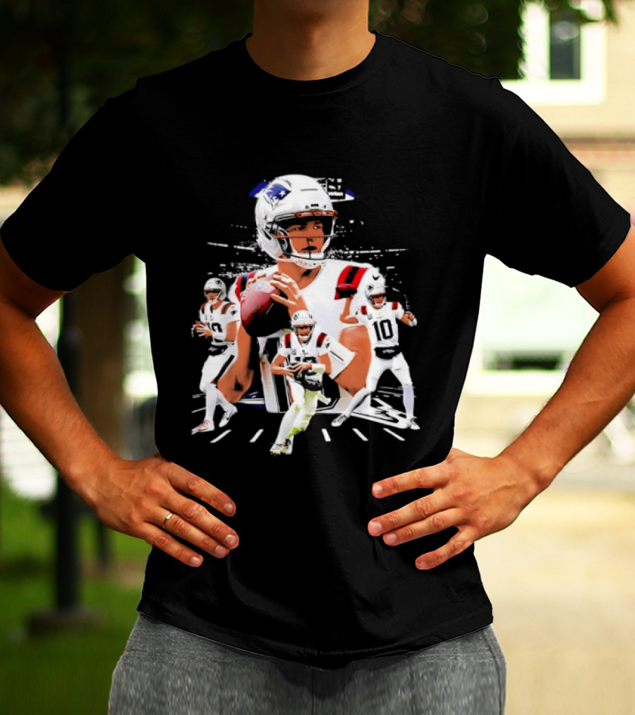 Drake Maye 2026 Highlights Football Quarterback Moments T-Shirt
