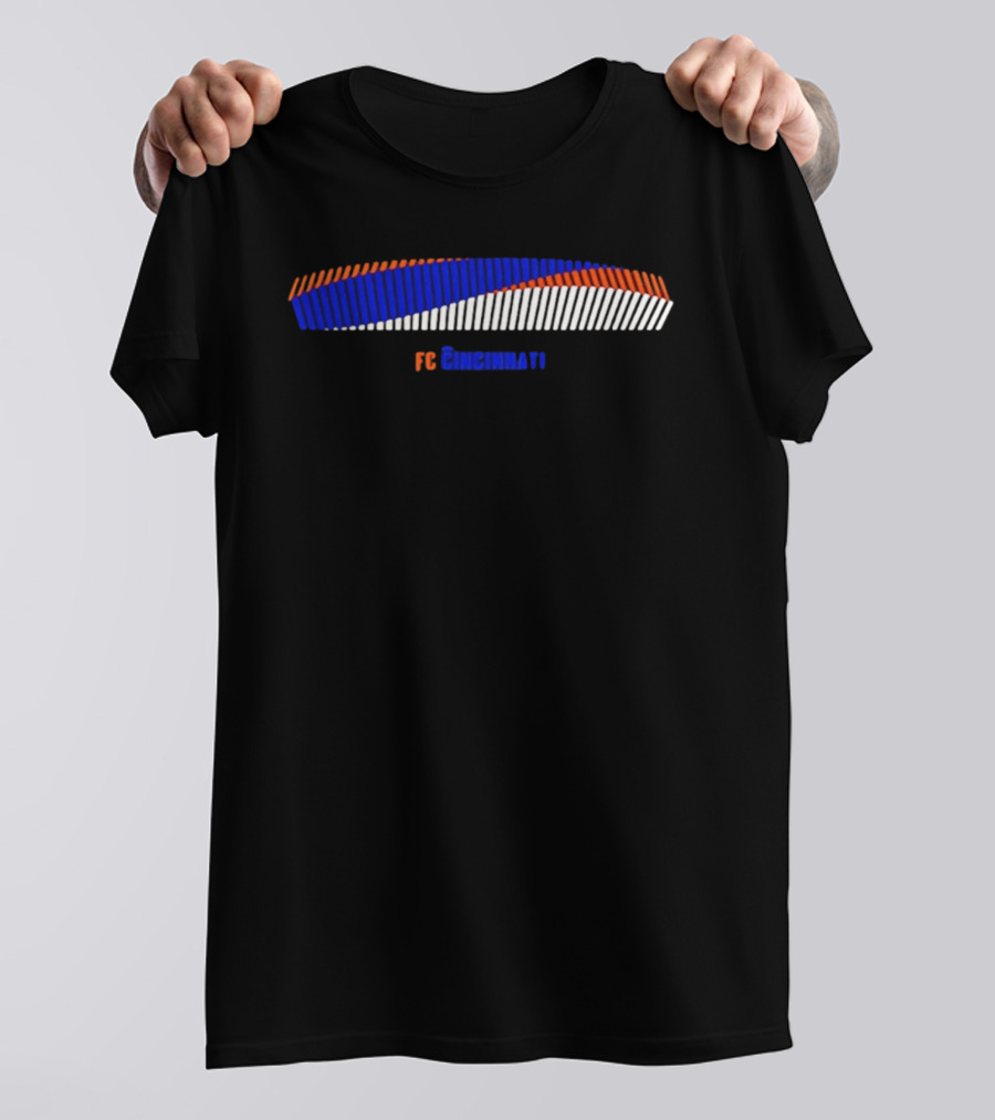 FC Cincinnati Stadium Lights Good Vibes Only T-Shirt