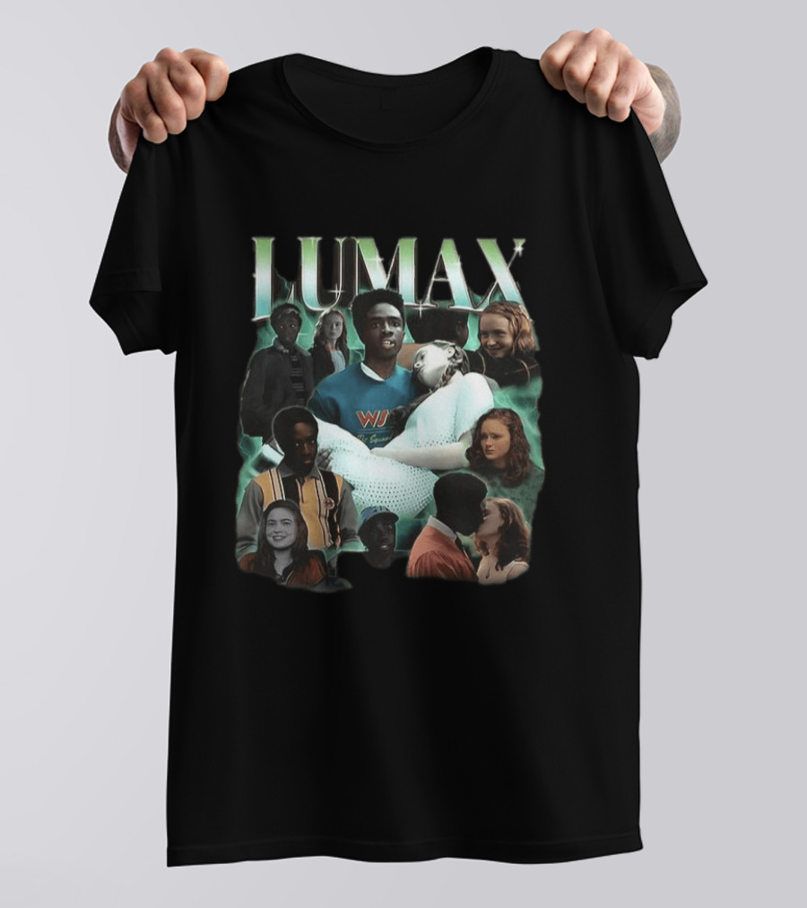 Lumax WJ Stranger Things Characters Collage T-Shirt