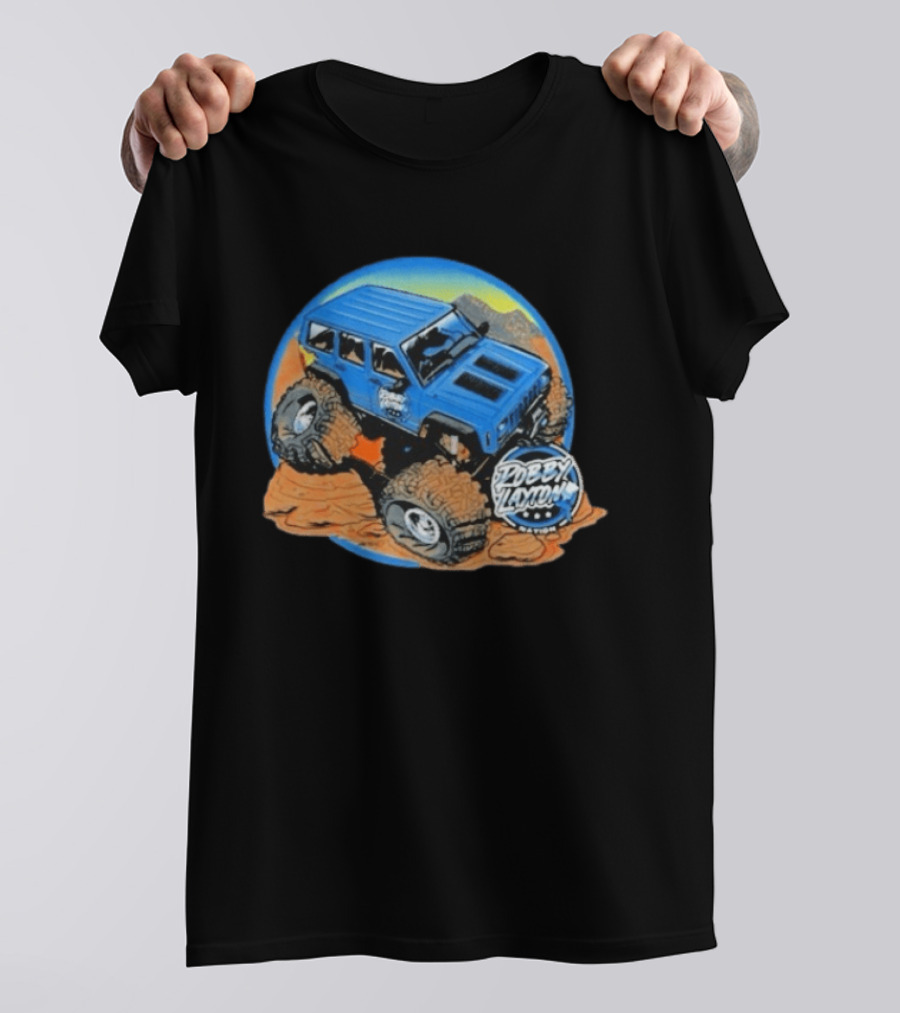 Robby Layton Nation Off Road 4x4 Adventure Jeep Truck T-Shirt