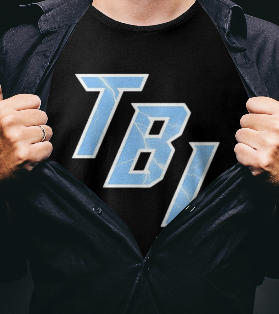 Tampa Bay Lightning TBL 2026 Performance Lightning Bolt T-Shirt