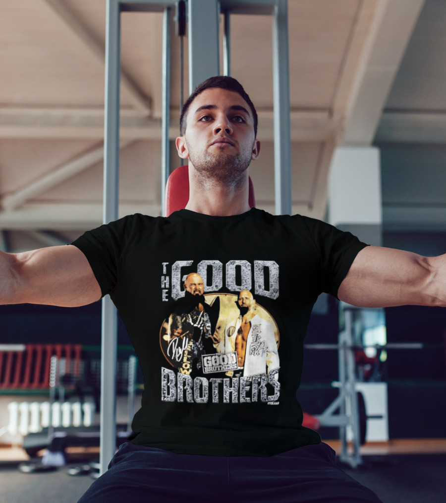 The Good Brothers Built Different Wrestling Signature Series T-Shirt