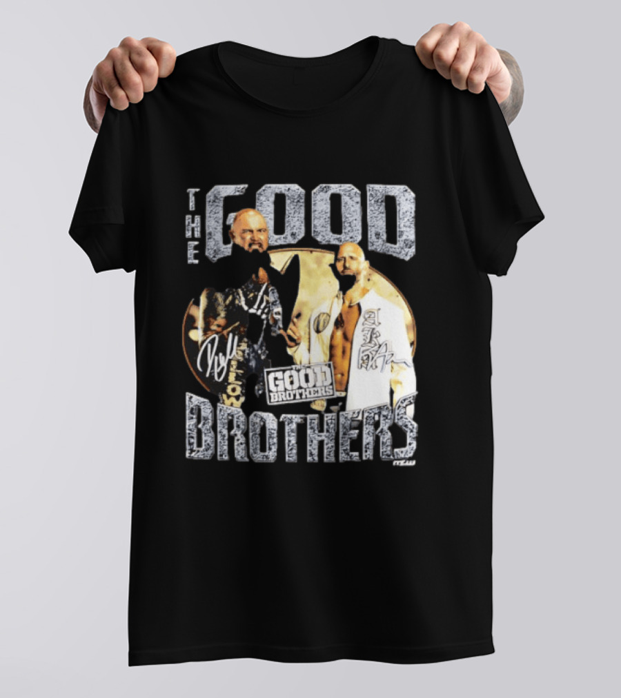 The Good Brothers Built Different Wrestling Signature Series T-Shirt