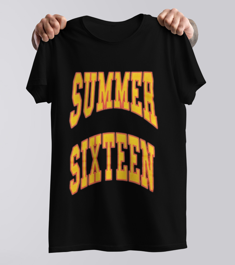 Drake Summer Sixteen Tour Merch Bold Yellow T-Shirt