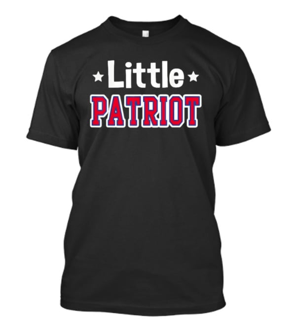 Little Patriot Star Shape T-Shirt