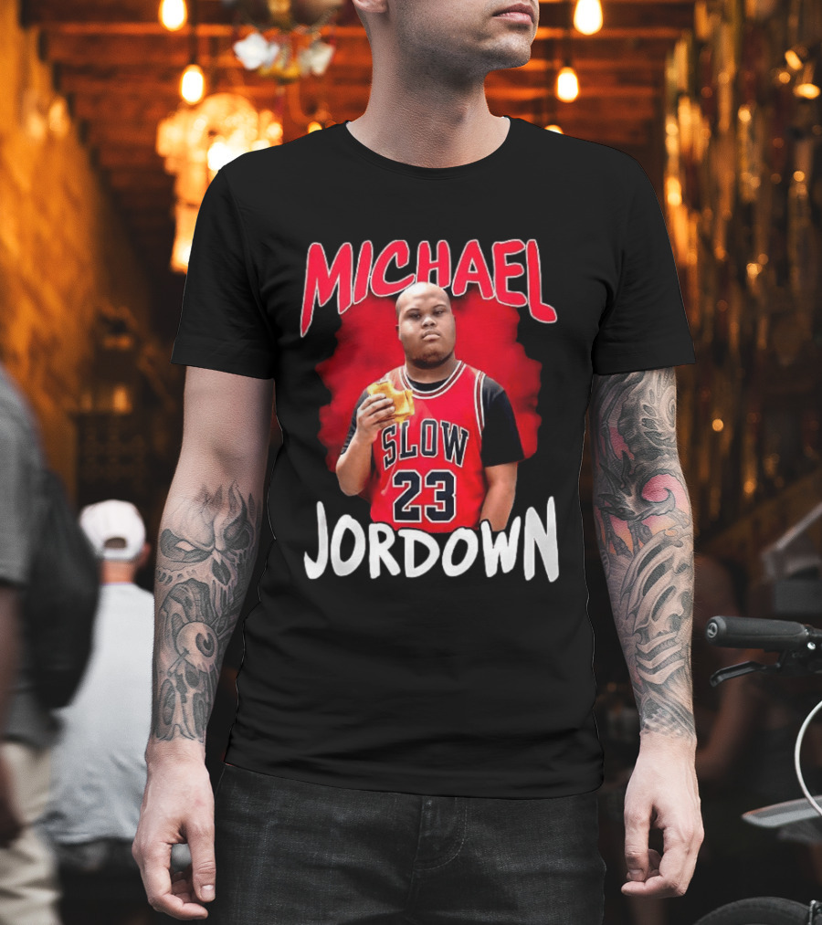 Michael Jordown Slow 23 Meme T-Shirt