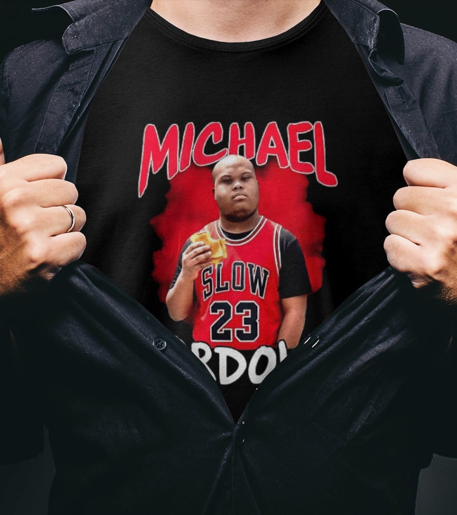 Michael Jordown Slow 23 Meme T-Shirt