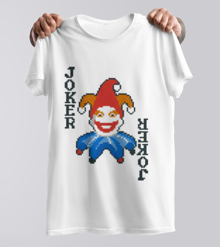Balatro's Pixel Art Jimbo Jester Joker T-Shirt
