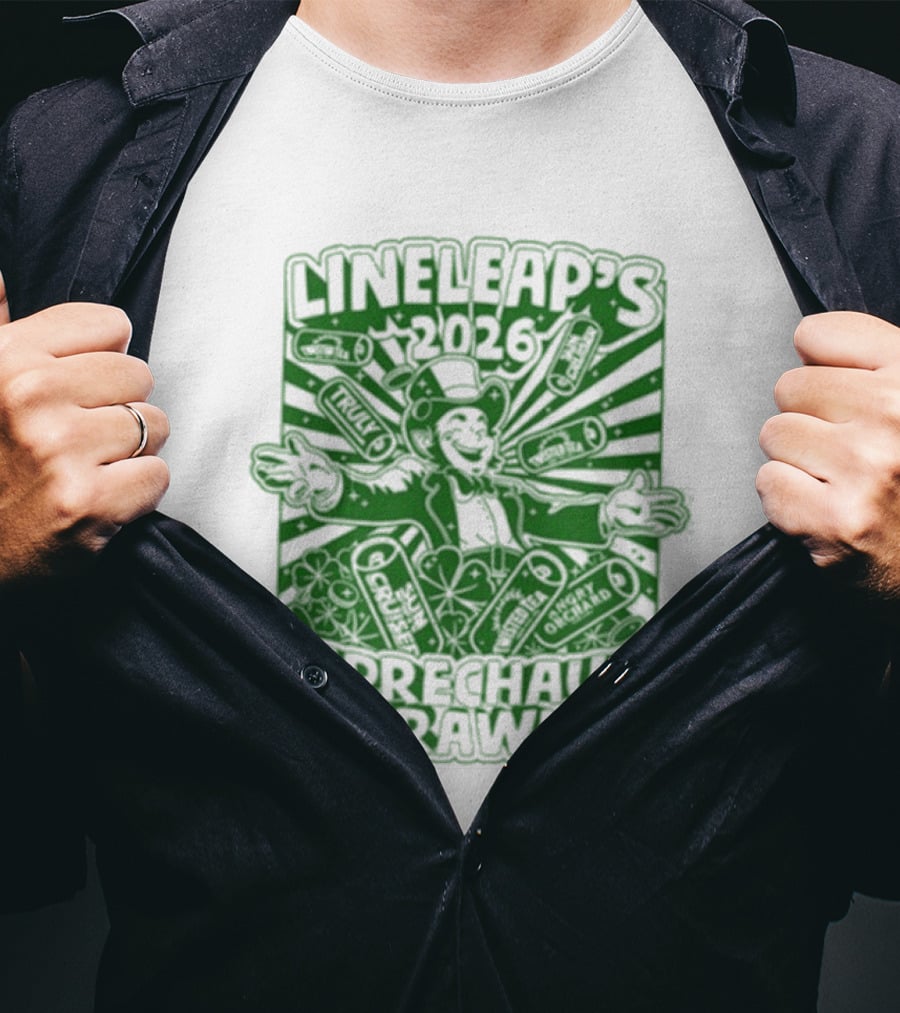 Lineleap's 2026 Leprechaun Crawl T-Shirt