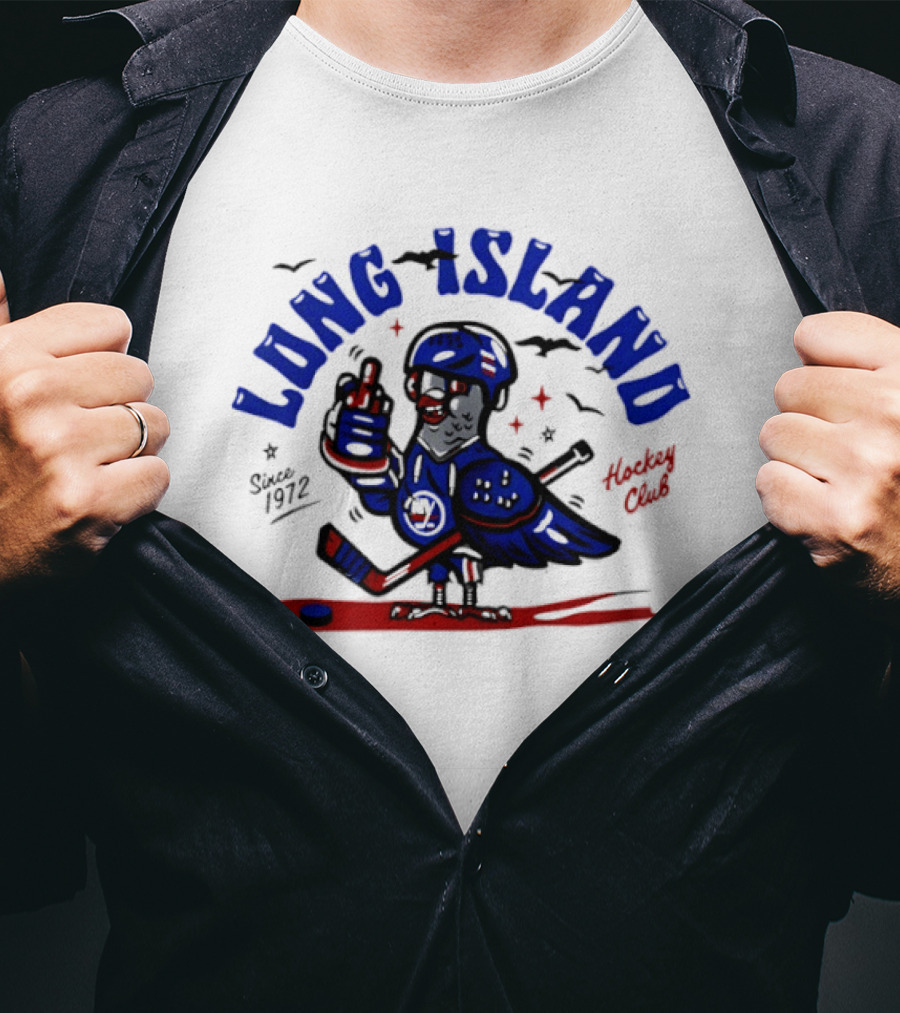 Long Island Hockey Club Established 1972 T-Shirt