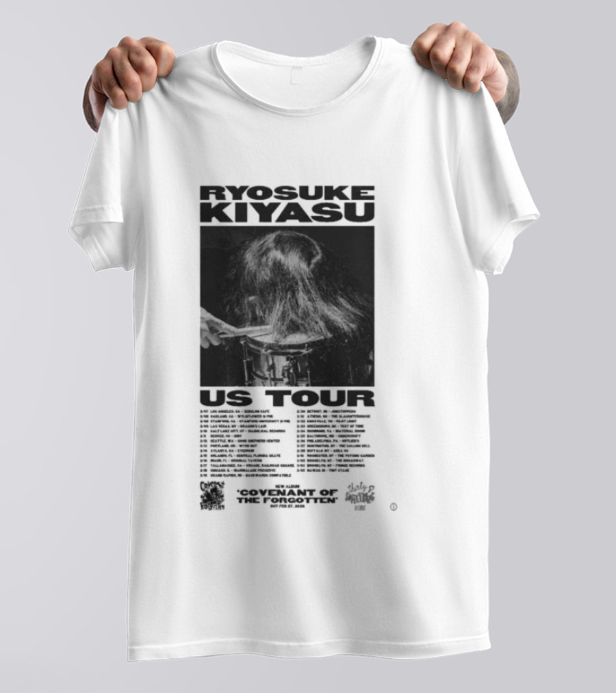 Ryosuke Kiyasu US Tour 2026 February March Dates T-Shirt