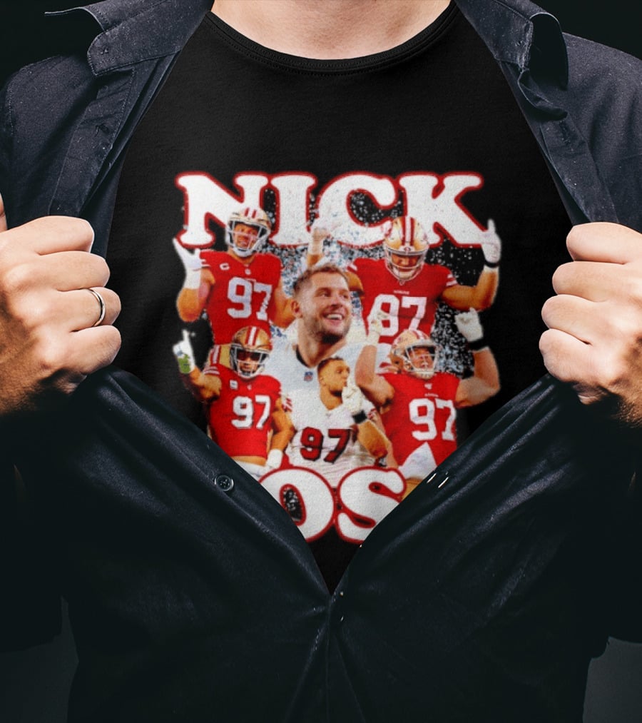 Nick Bosa San Francisco 49ers Player 97 Football Star T-Shirt