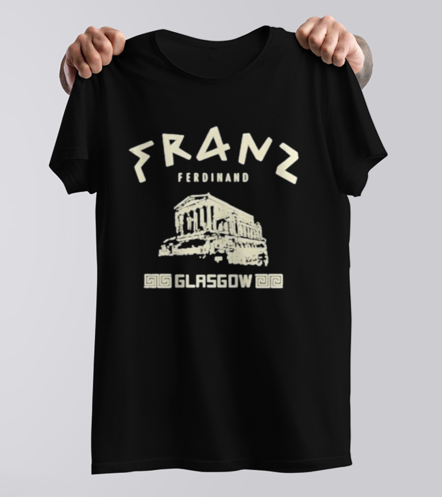 Franz Ferdinand Pantheon Concert Glasgow Band Venue Architecture T-Shirt