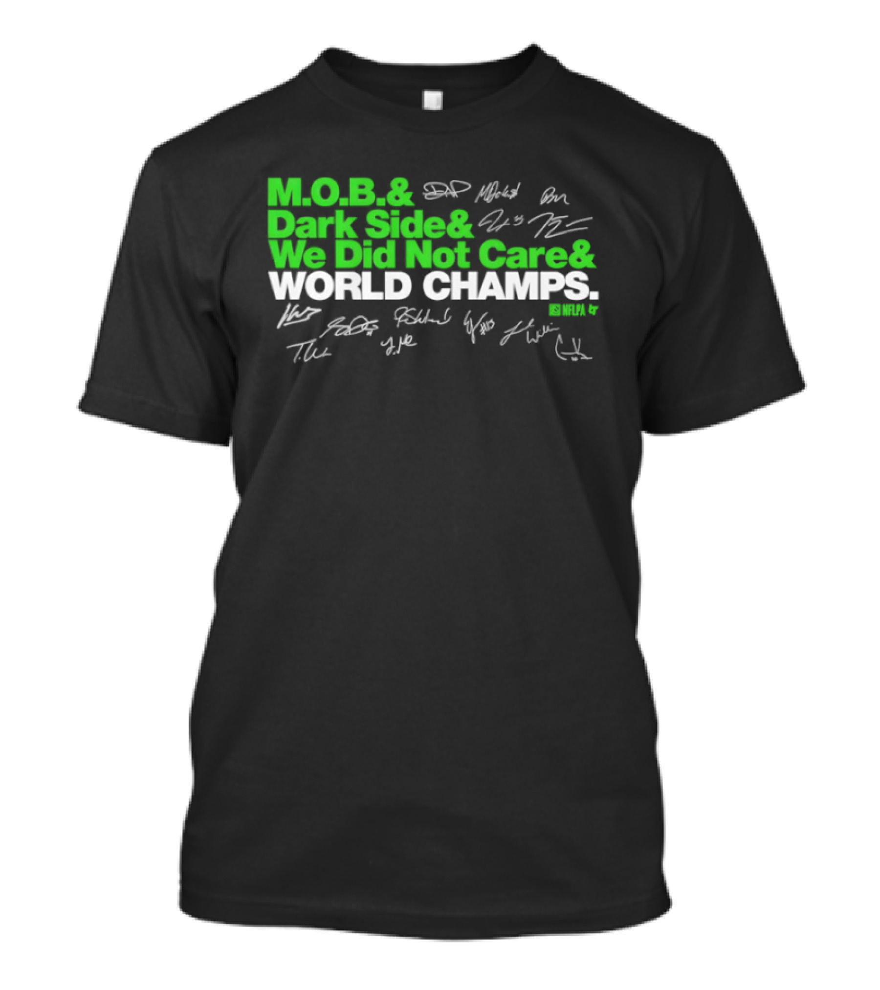 MOB Don't Care World Champs Signatures T-Shirt