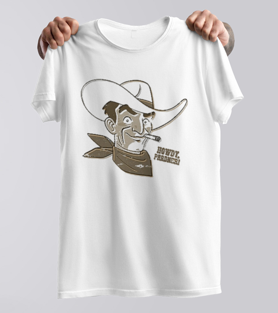 Fallout Howdy Pardner Victor Cowboy Cigarettes T-Shirt