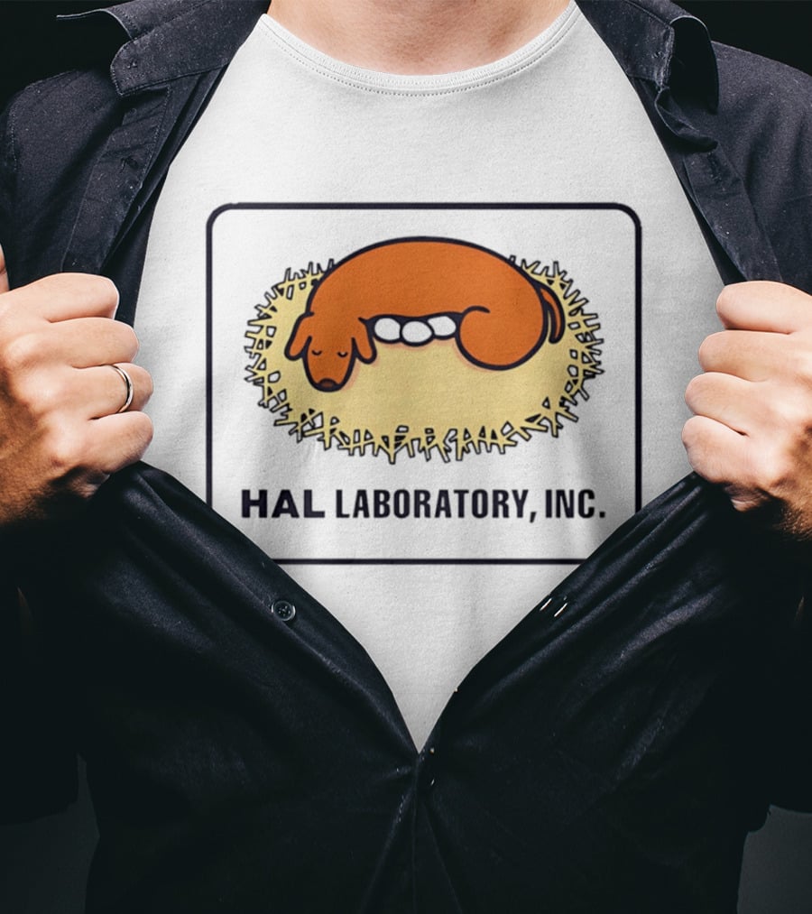 HAL Laboratory Inc Dog On Nest T-Shirt