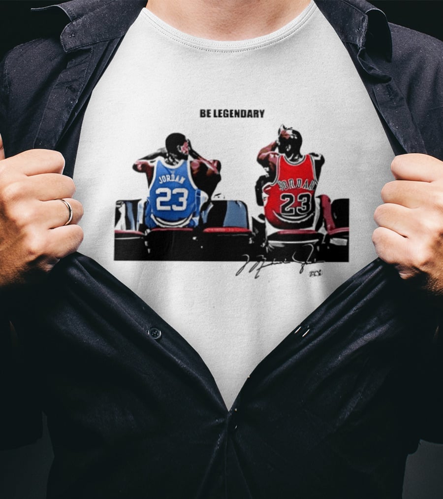 Be Legendary Michael Scottie Pippen Basketball 23 33 T-Shirt