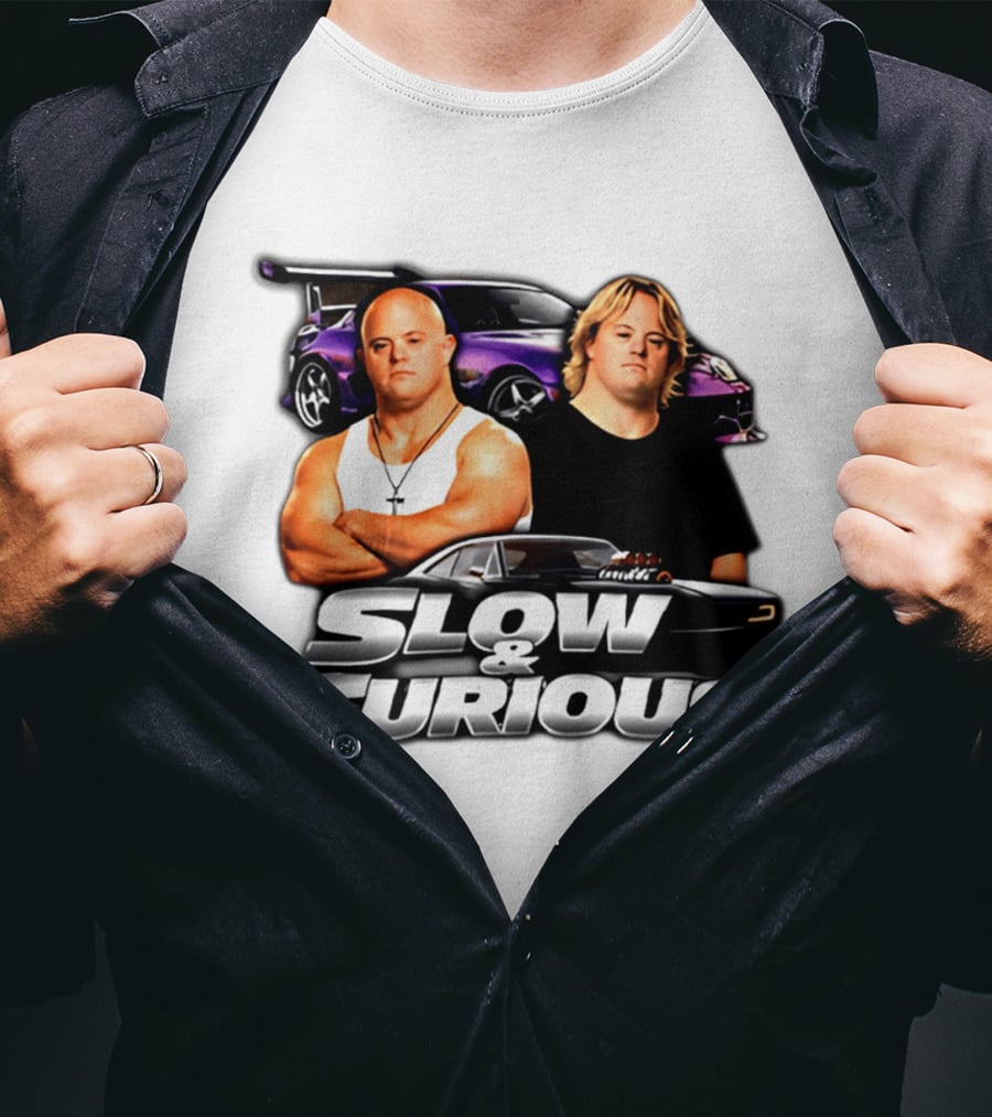 Slow & Curious Racing Down Syndrome Awareness T-Shirt
