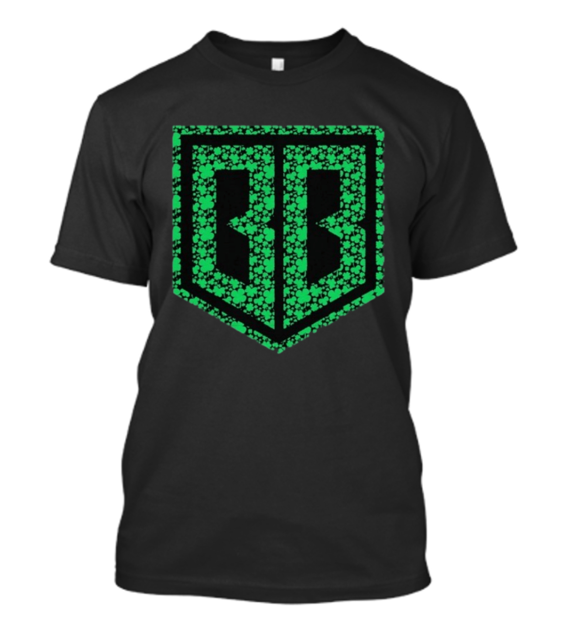 Bunker Branding Co. BB Clover St Patrick's Day T-Shirt