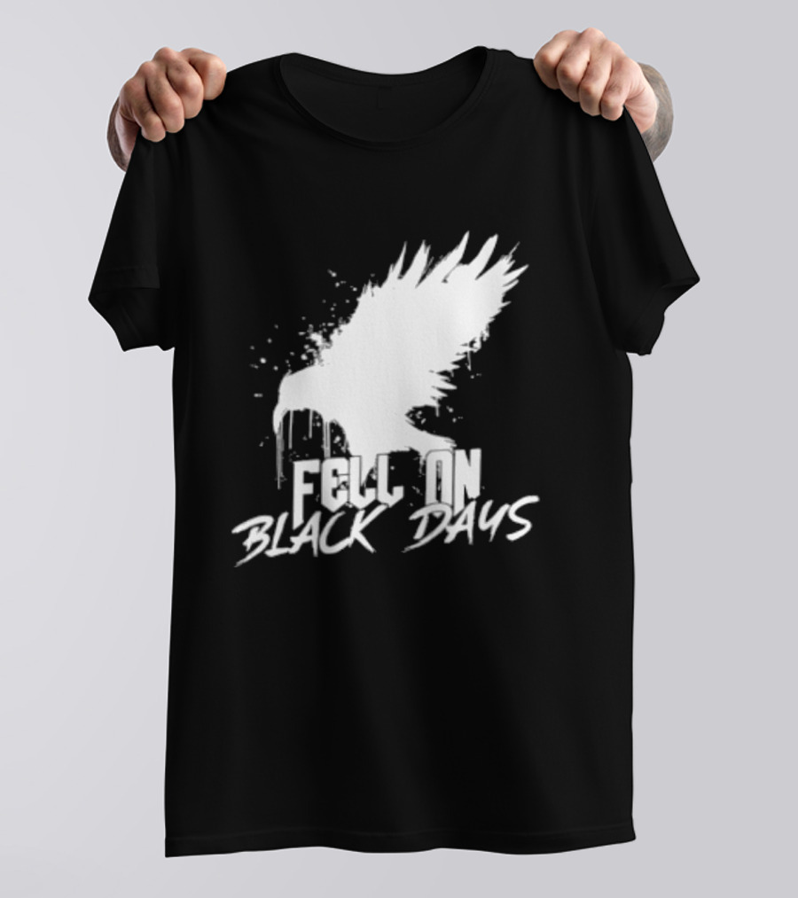 Fell On Black Days Raven Bird T-Shirt