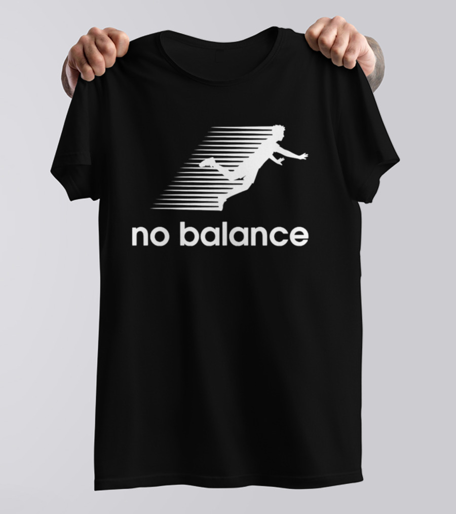 No Balance Soccer Player Speed Line Motion 26 T-Shirt
