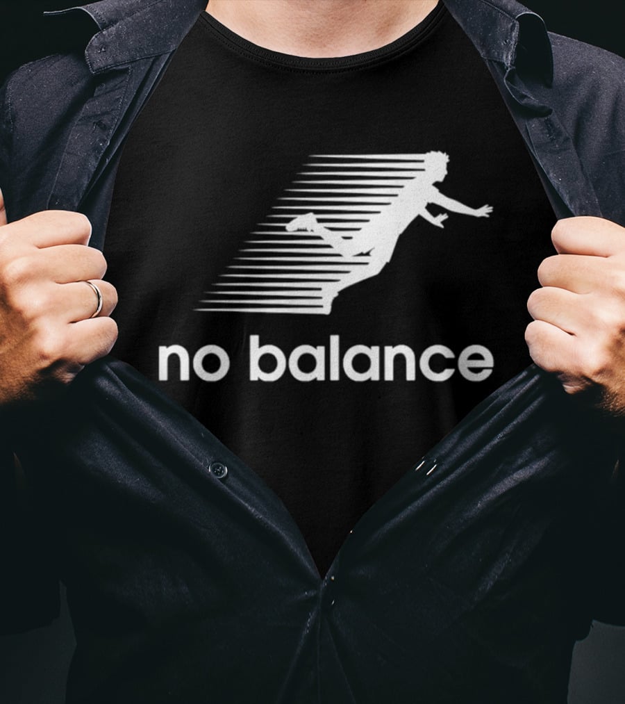No Balance Soccer Player Speed Line Motion 26 T-Shirt