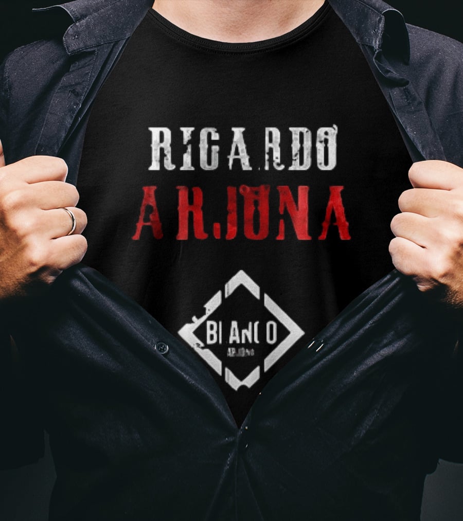 Ricardo Arjona Blanco Y Negro Tour USA Lo Que El Seco No Dijo T-Shirt