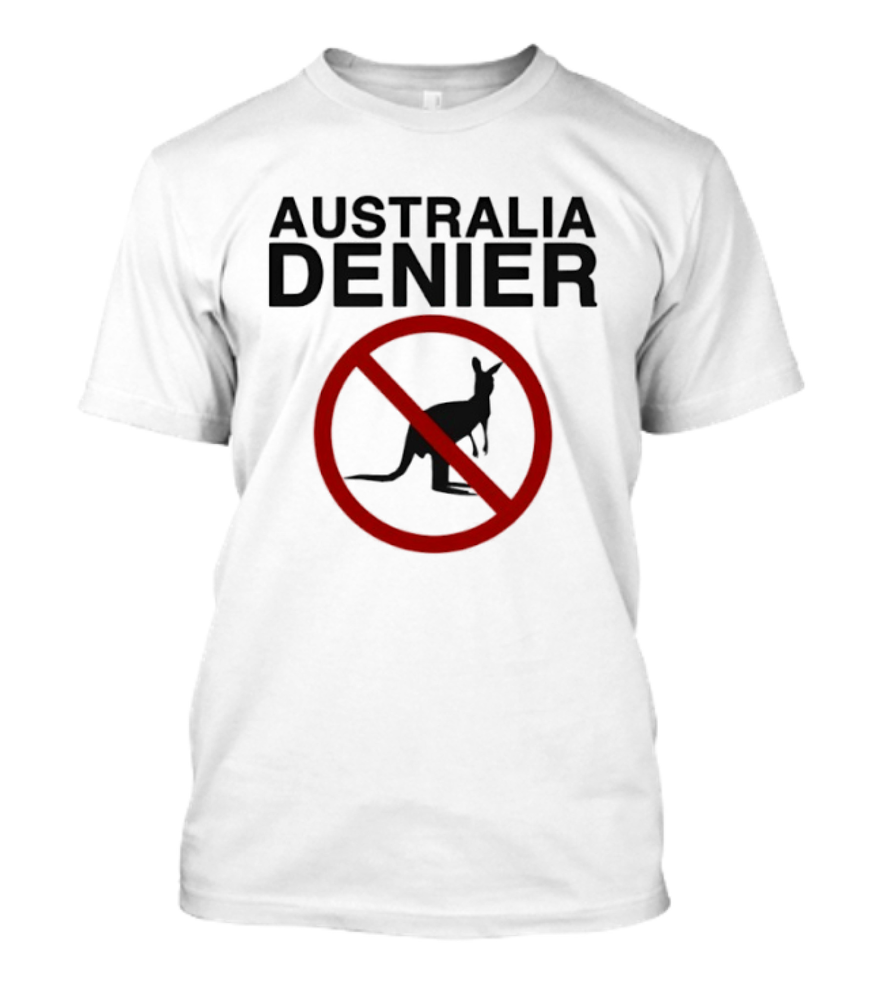 Australia Denier Kangaroo Prohibition T-Shirt