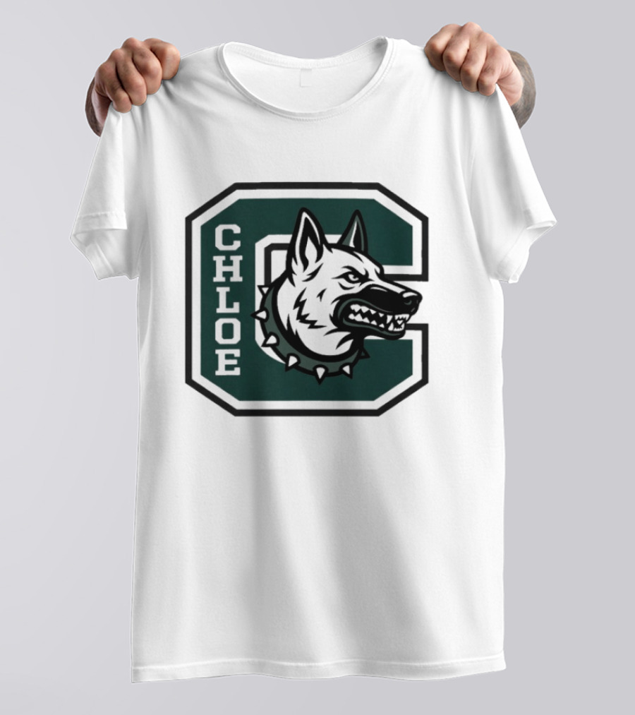 CHLOE C Microdots Dog T-Shirt