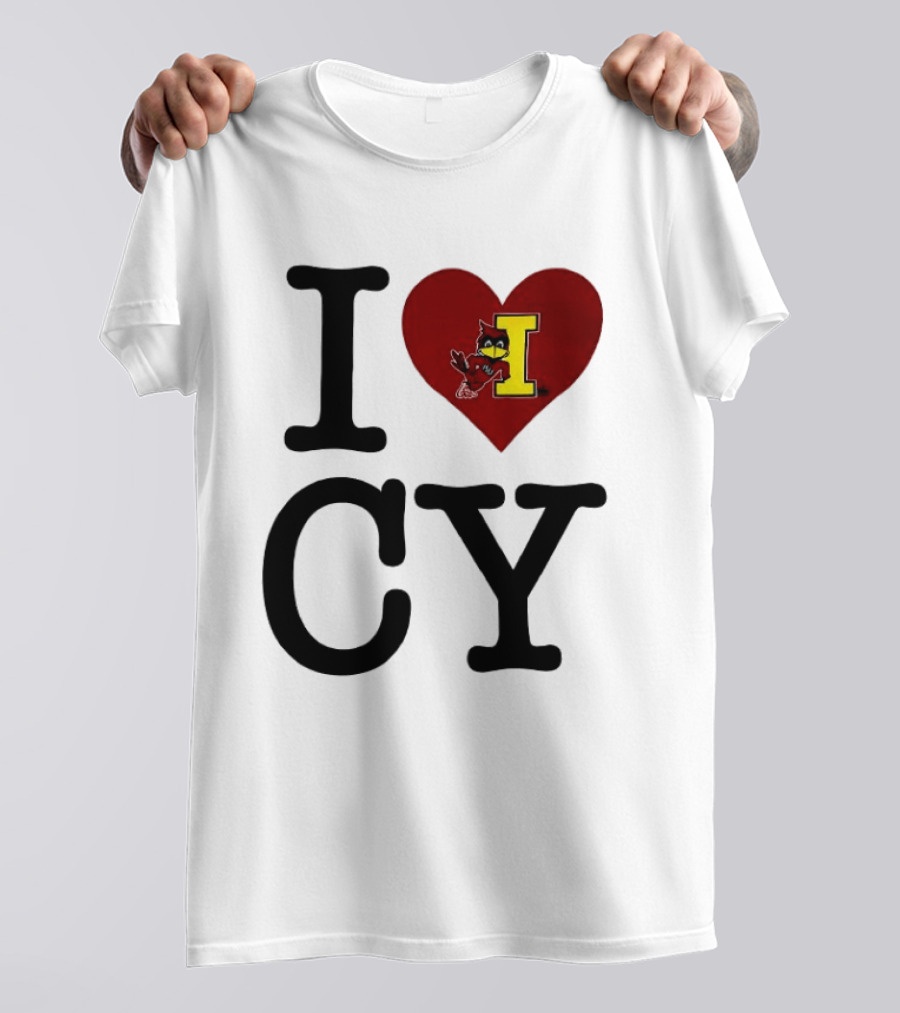 Iowa State Cyclones I Heart CY T-Shirt