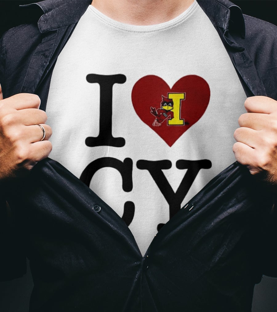 Iowa State Cyclones I Heart CY T-Shirt