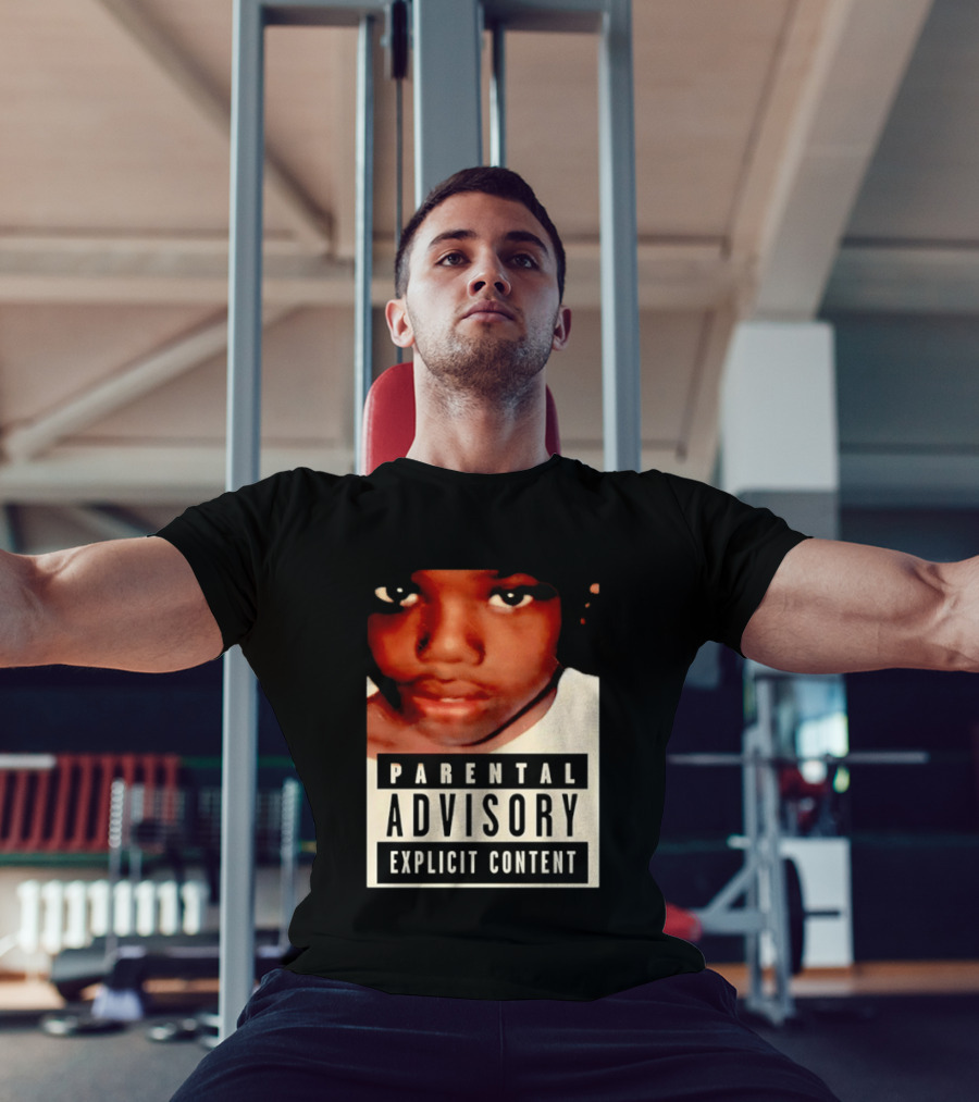Parental Advisory Explicit Content Baby Keem Casino Album Cover Tracklist T-Shirt