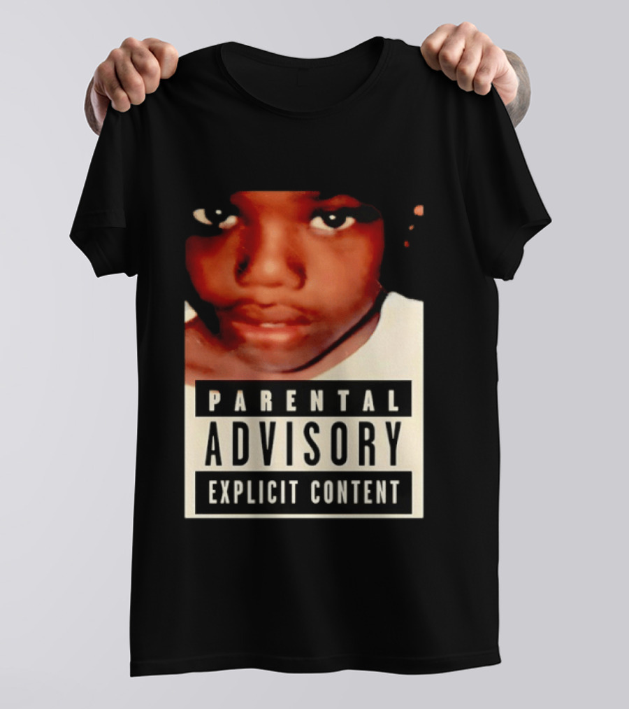 Parental Advisory Explicit Content Baby Keem Casino Album Cover Tracklist T-Shirt