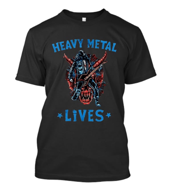 Heavy Metal Lives Guitarist Demon T-Shirt