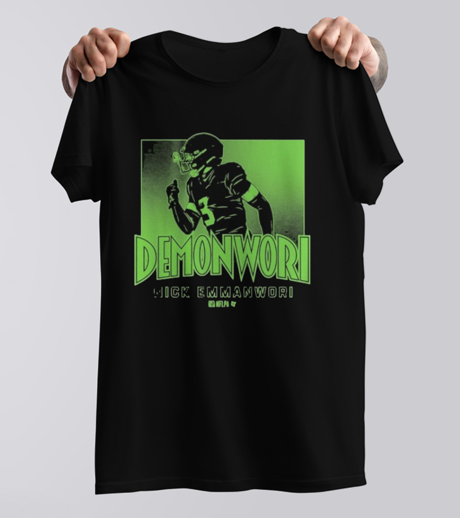 Nick Emmanwori Demonwori Seattle Seahawks Snell 14 T-Shirt