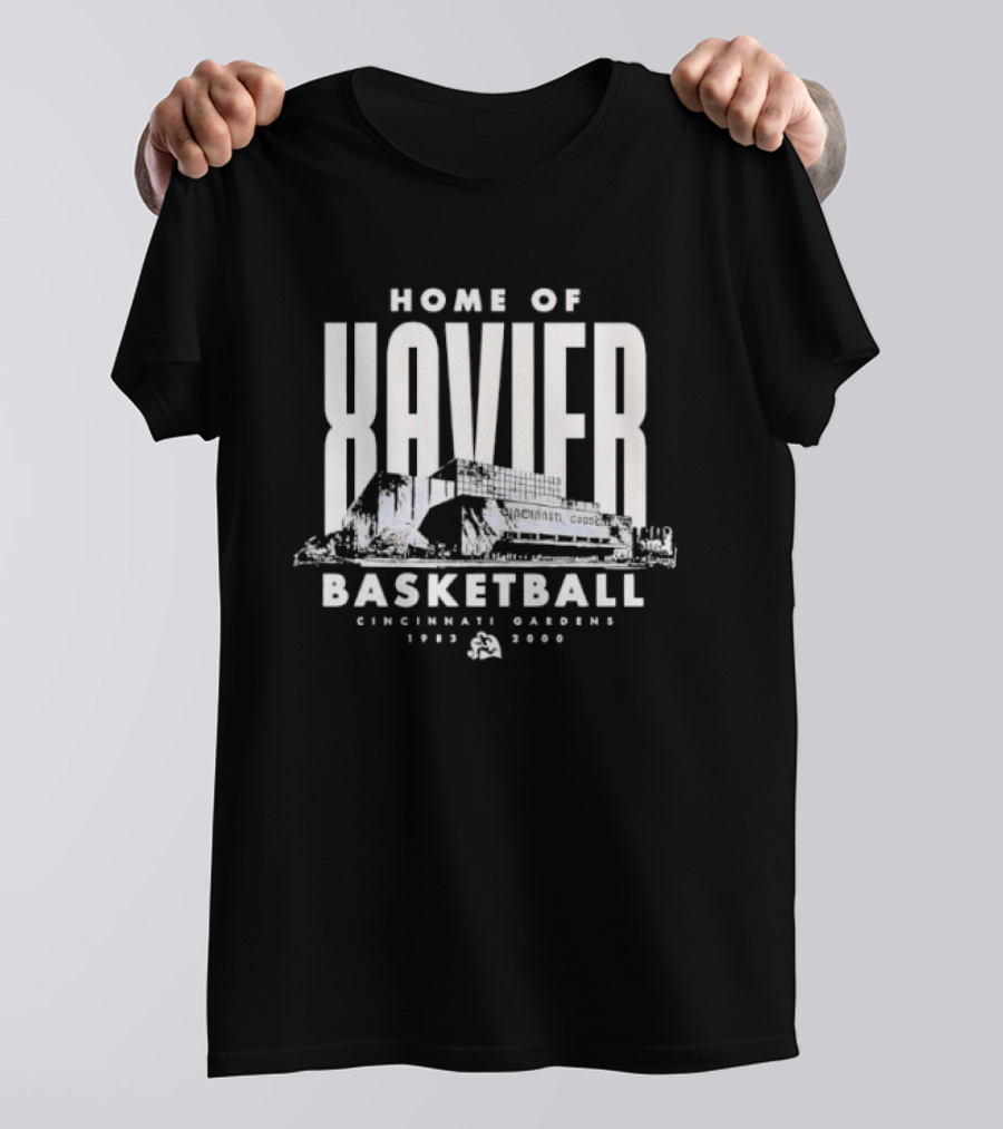 Home Of Xavier Basketball Cincinnati Gardens 1983 2000 T-Shirt