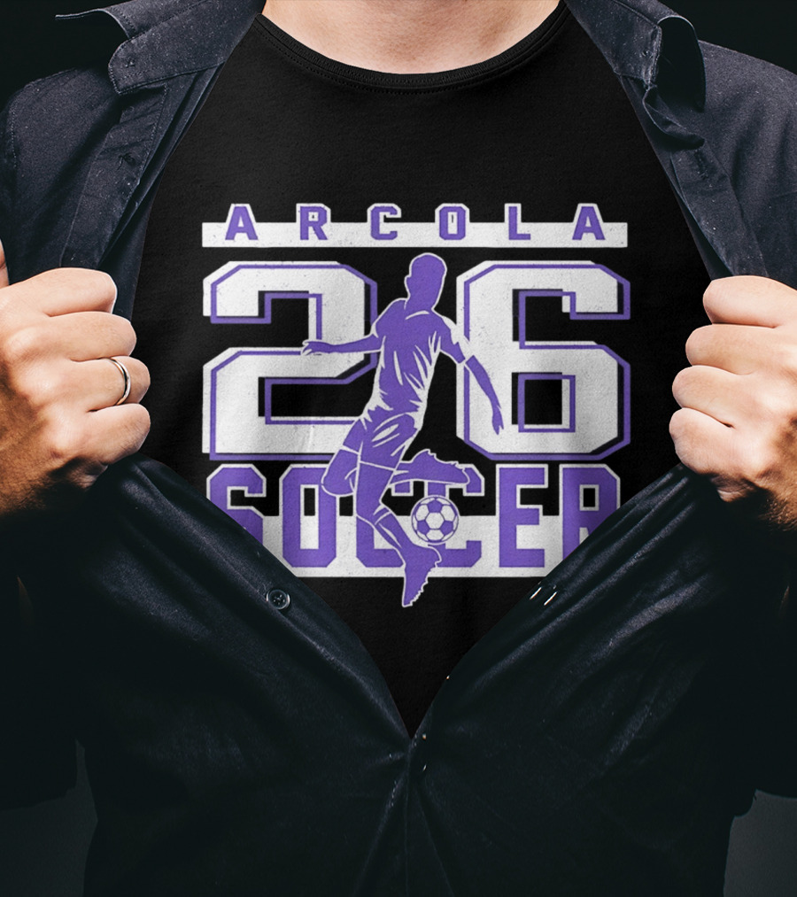 Arcola 26 Soccer Purple Riders 2026 T-Shirt