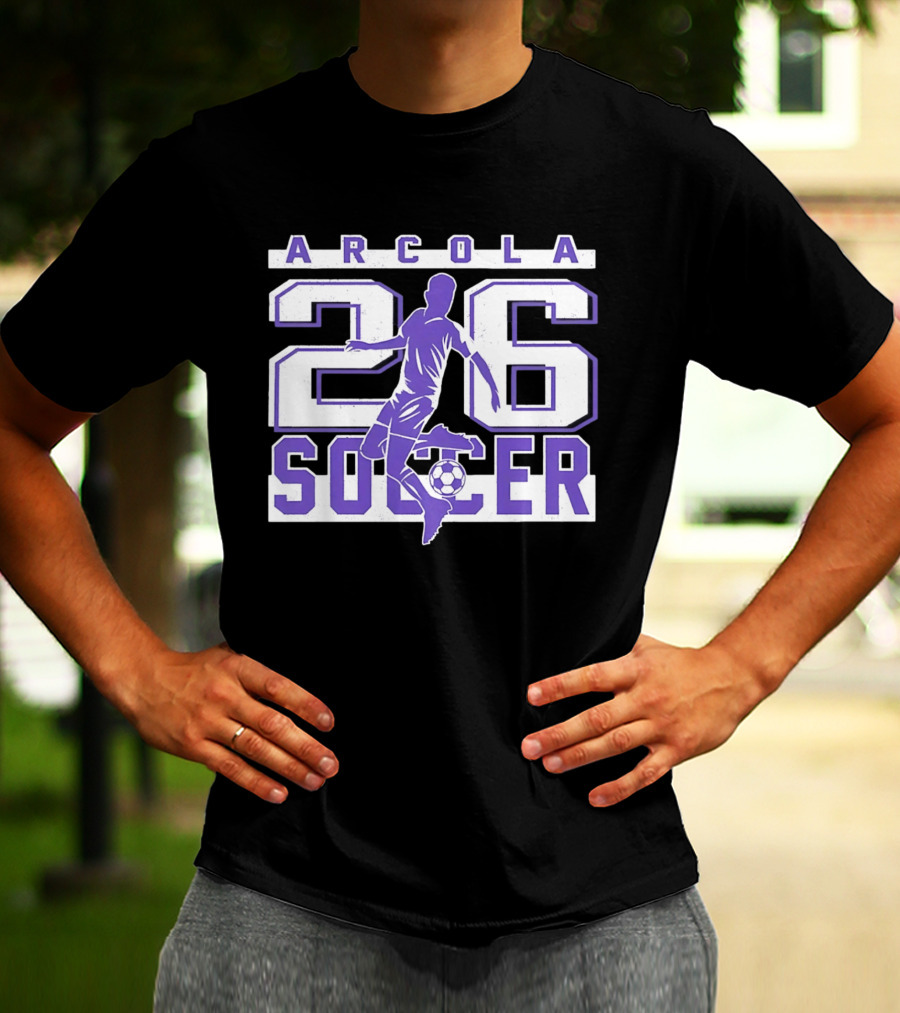 Arcola 26 Soccer Purple Riders 2026 T-Shirt