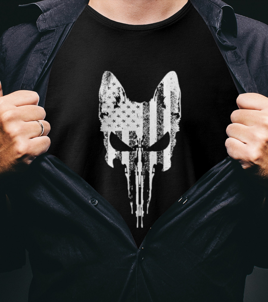 Call Of Duty Rex Skull American Flag T-Shirt