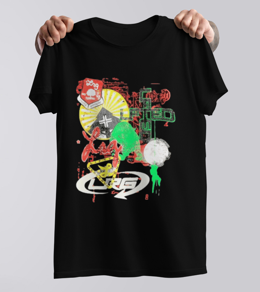 Lifted Research Group LRG Mashup Rockin People LRG Tag Nature T-Shirt