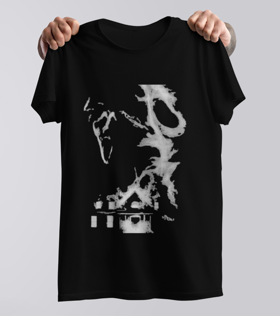 30th Anniversary Scream Kill Tour Texas Chainsaw Massacre Map T-Shirt